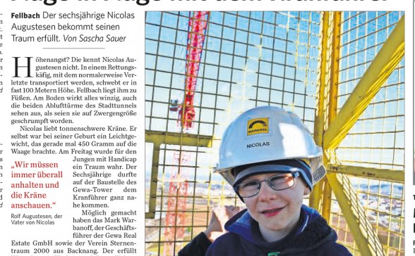 Pressebericht der Fellbacher Zeitung vom 30.1.2016
