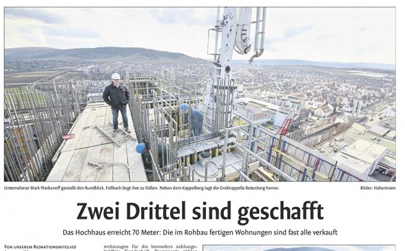 Pressebericht der Waiblinger Kreiszeitung vom 26.02.2016